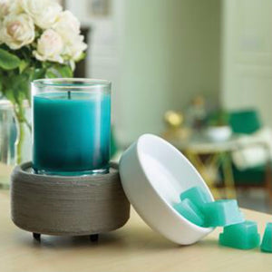 Gray 2-in-1 Candle Warmer
